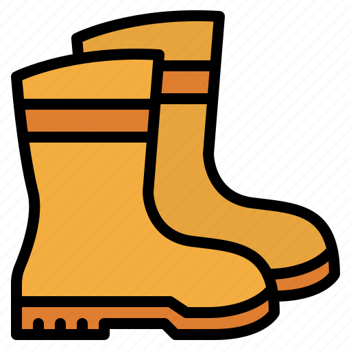 Boots, rubber, shoes, wearing icon - Download on Iconfinder