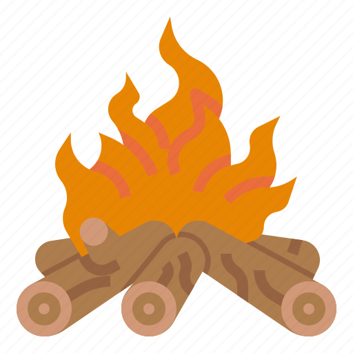 Camping, nature, bonfire, survival, holidays, fire, camp icon - Download on Iconfinder