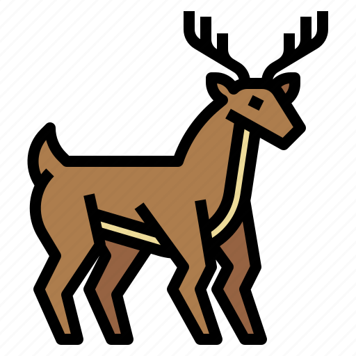 Mammal, deer, winter, christmas, reindeer, animalanimal icon - Download on Iconfinder