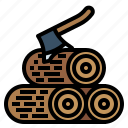 log, wood, nature, wooden, forest, woods, firewood