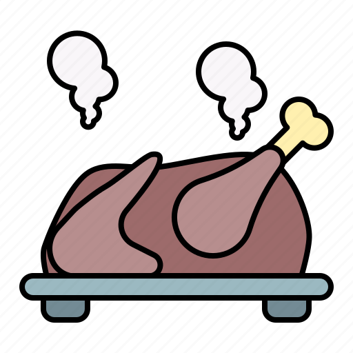 Autumn, chicken, turkey, roast icon - Download on Iconfinder