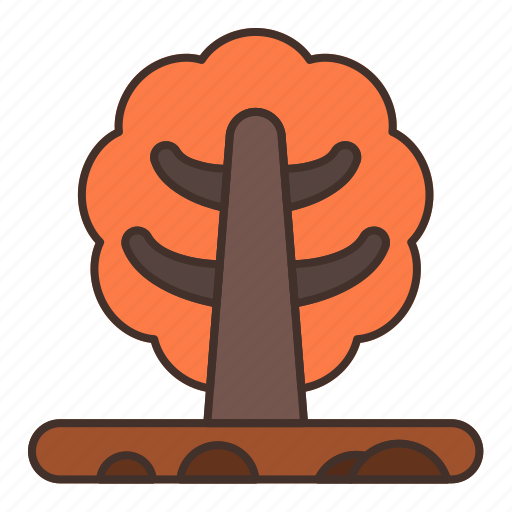 Autumn, branch, fall, leaf, october, season, tree icon - Download on Iconfinder