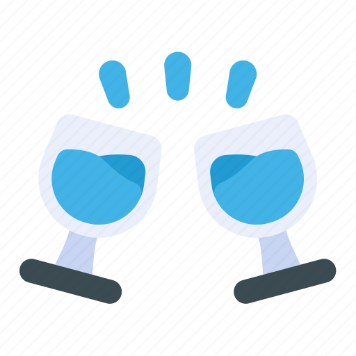 Celebration, champagne, glasses, date, splahe, autumn icon - Download on Iconfinder