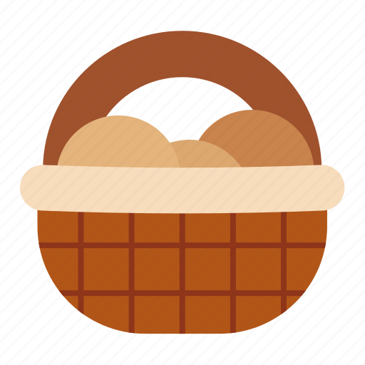 Fruit, basket, autumn, orange, food icon - Download on Iconfinder