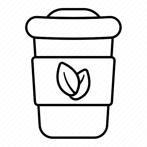 Cup, paper, leaf, autumn, season, coffee icon - Download on Iconfinder