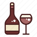 wine, drink, glass, alcohol, beverage, bottle, autumn 