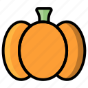 pumpkin, vegetable, fruit, autumn, vegetarian, healthy, food, kitchen, halloween