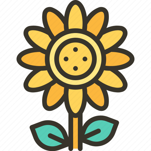 Flower, sunflower, botanical, petals, nature icon - Download on Iconfinder