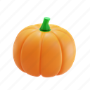 pumpkin, autumn, 3d illustrations, season, orange, thanksgiving, november 