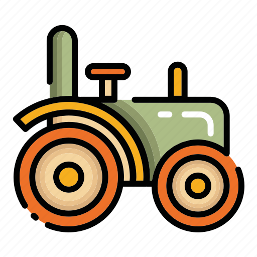 Agriculture, autumn, farming, tractor, vehicle icon - Download on Iconfinder