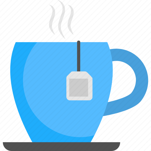 Cup of tea, hot tea, instant tea, tea, tea with teabag icon - Download on Iconfinder