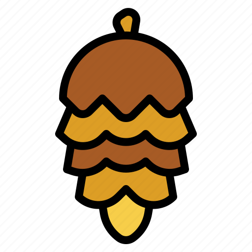 Autumn, cone, nature, nut, pine icon - Download on Iconfinder