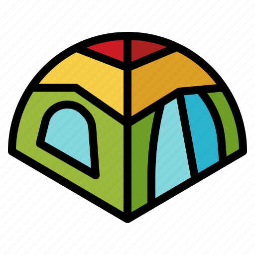 Adventure, camping, holidays, picnic, tent icon - Download on Iconfinder