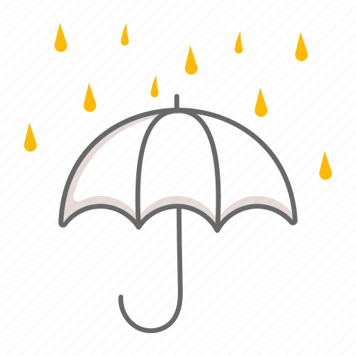 Umbrella, autumn, season, weather, raining, drizzling icon - Download on Iconfinder