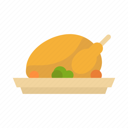 Autumn, cooked, food, holiday, meal, thanksgiving, turkey icon - Download on Iconfinder