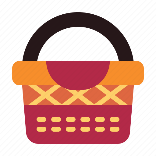 Autumn, basket, fall, fruit icon - Download on Iconfinder