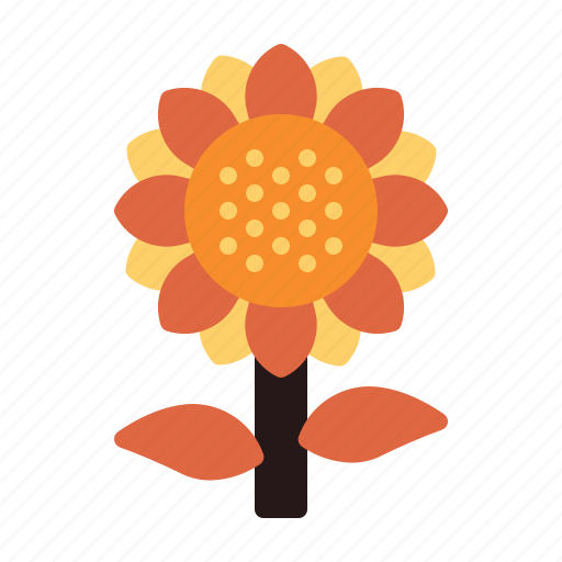 Autumn, fall, plant, sunflower icon - Download on Iconfinder