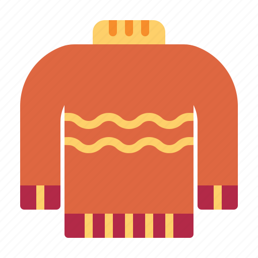 Autumn, fall, sweater, warm icon - Download on Iconfinder
