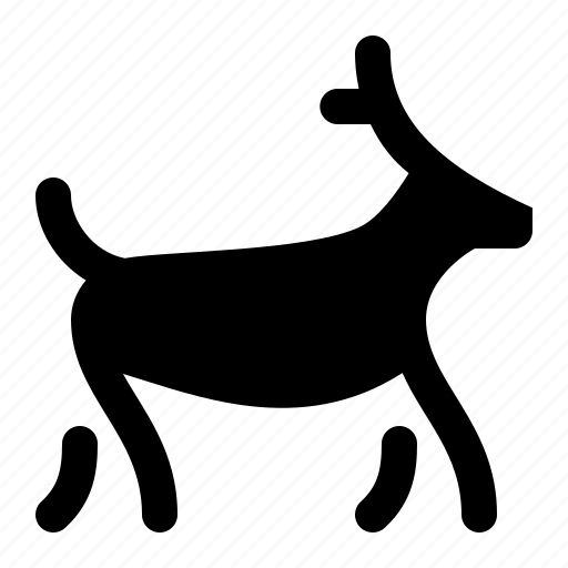 Deer, antler, stag, animal, mammal, reindeer icon - Download on Iconfinder