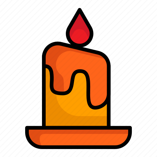 Candle, christmas, light, winter icon - Download on Iconfinder
