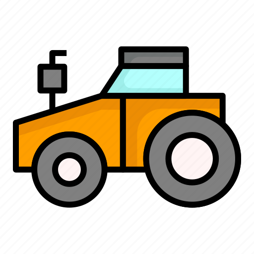Agriculture, farming, garden, gardening, tractor icon - Download on Iconfinder