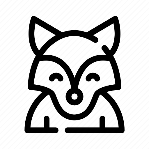 Fox, animal, wild, foxy, wildlife, zoo, nature icon - Download on Iconfinder