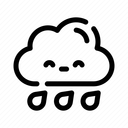 Rain, weather, forecast, cloudy, water, rainy, raindrop icon - Download on Iconfinder