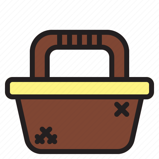 Autumn, basket, food, picnic, store icon - Download on Iconfinder