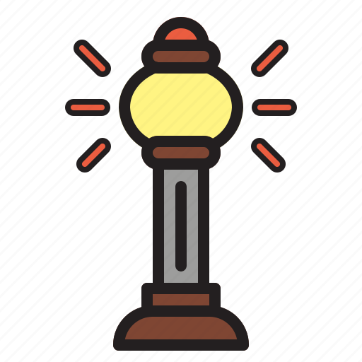 Autumn, bulb, light, street icon - Download on Iconfinder