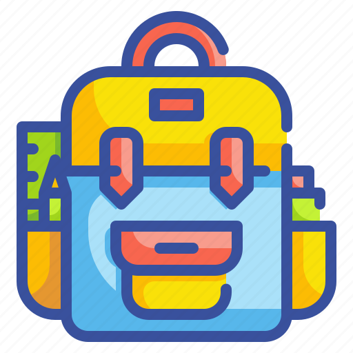 Backpack, baggage, bags, luggage, ravel icon - Download on Iconfinder