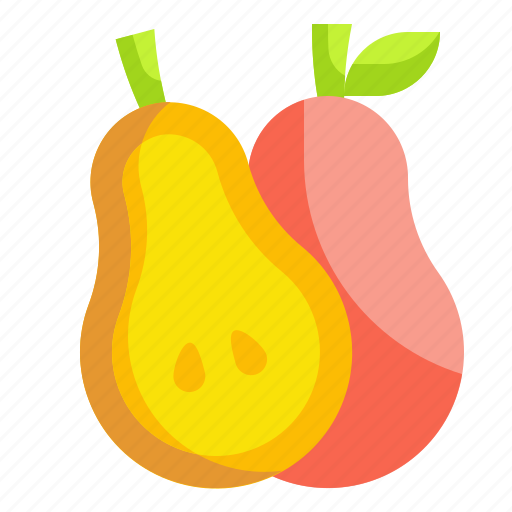 Food, fruit, organic, pear, vegetable icon - Download on Iconfinder