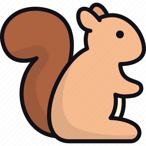 Squirrel, chipmunk, mammal, animal, rodent, wildlife icon - Download on Iconfinder