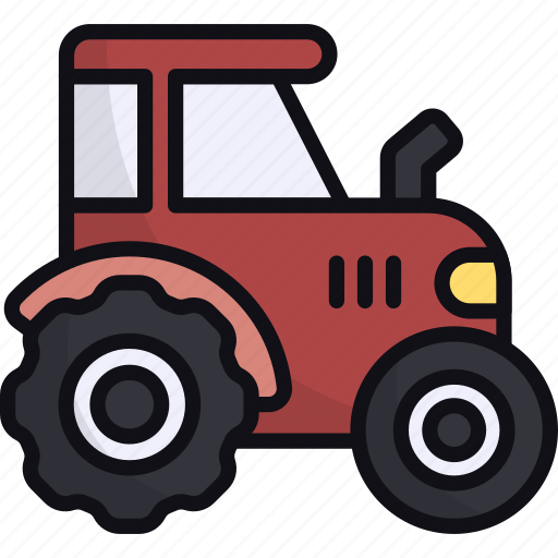 Tractor, vehicle, farming, transport, gardening, car icon - Download on Iconfinder