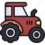 tractor, vehicle, farming, transport, gardening, car 