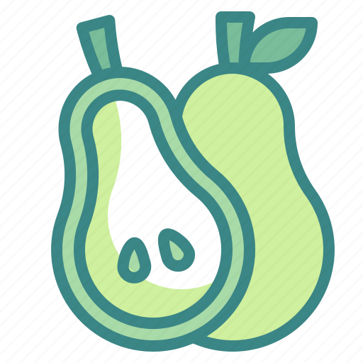 Food, fruit, organic, pear, vegetable icon - Download on Iconfinder