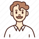 avatar, user, profile, man, male
