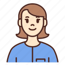 avatar, user, profile, woman, female