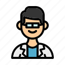 avatar, profile, people, person, face, user, doctor