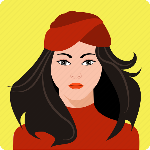 Female, girl, human, person, profile, user, woman icon - Download on Iconfinder