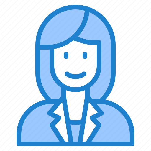 Avatar, female, person, woman, profile icon - Download on Iconfinder