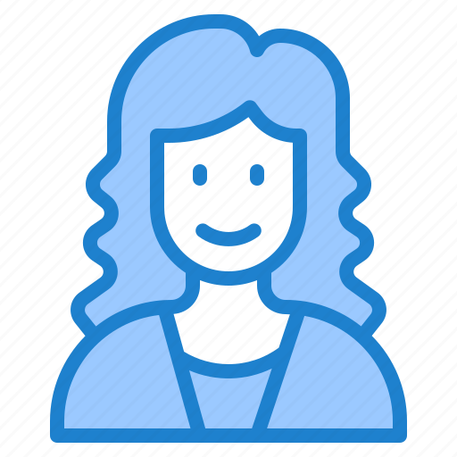 Avatar, woman, profile, user, female icon - Download on Iconfinder