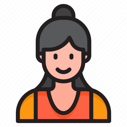 Avatar, woman, female, profile, girl icon - Download on Iconfinder