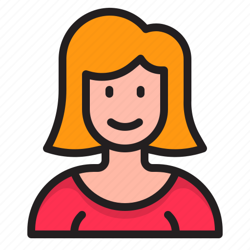 Avatar, woman, female, profile, person icon - Download on Iconfinder