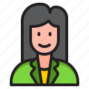 avatar, woman, female, profile, user