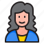 avatar, woman, profile, user, female 