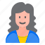 avatar, woman, profile, user, female 