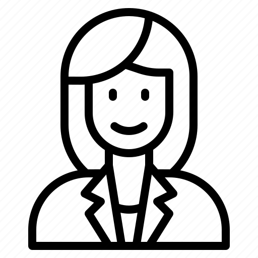 Avatar, female, person, woman, profile icon - Download on Iconfinder