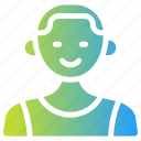 avatar, profile, man, user, boy, male, vest, person, young