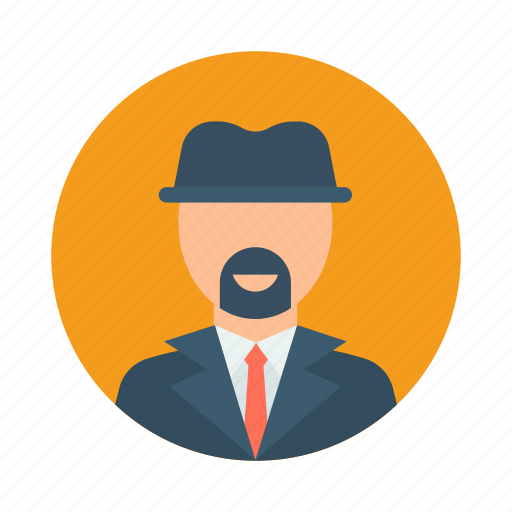 Avatar, beard, boy, business, character, clever, handsome icon - Download on Iconfinder