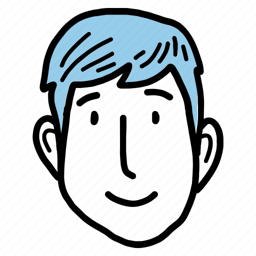Avatar, boy, doodle, man, people, profile, young icon - Download on Iconfinder